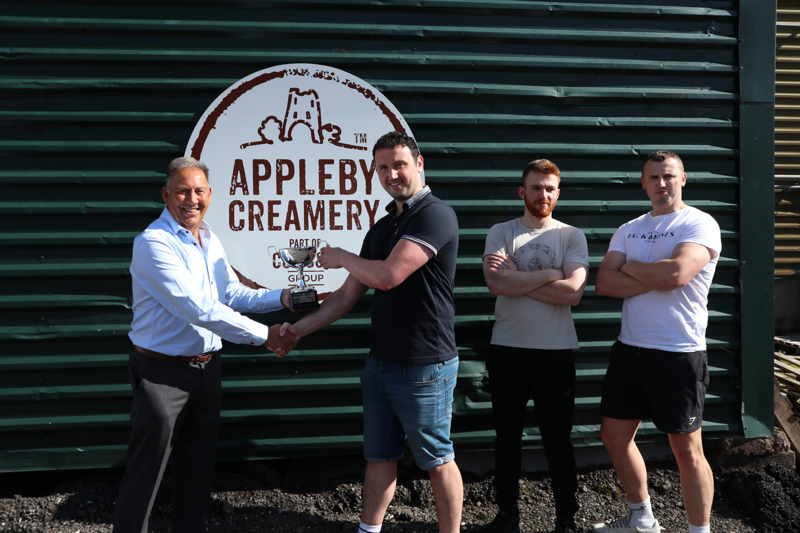 Maurice Walton & Team from Appleby Creamery